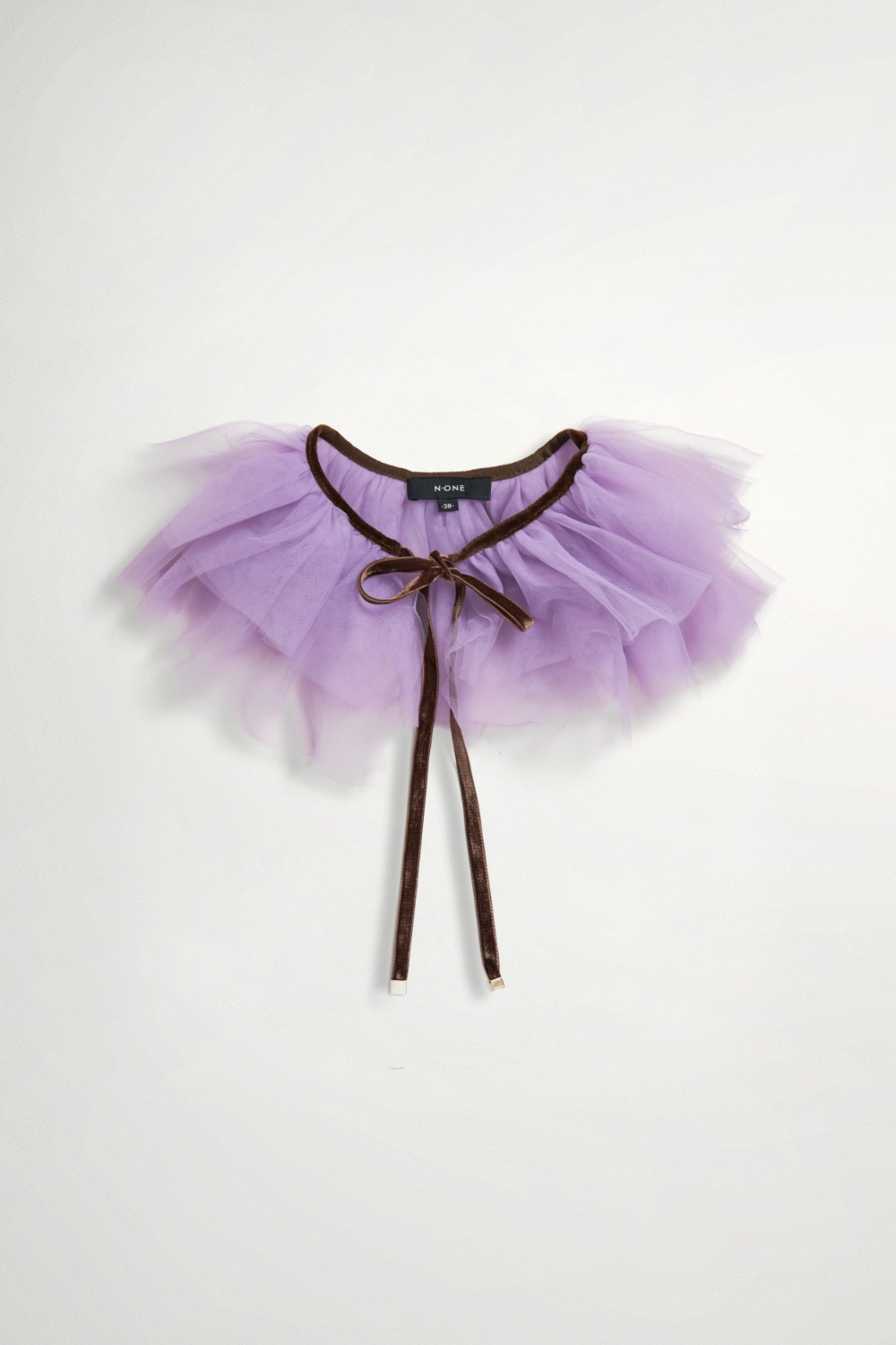 網紗抽皺裝飾片 - 薰衣草紫, F ▶一月份◀ 25AW|0101 • Lavender Ease|全館商品|❤️週週新品 | New|▶十二月份◀ 25AW|1204 • Mocha Soft