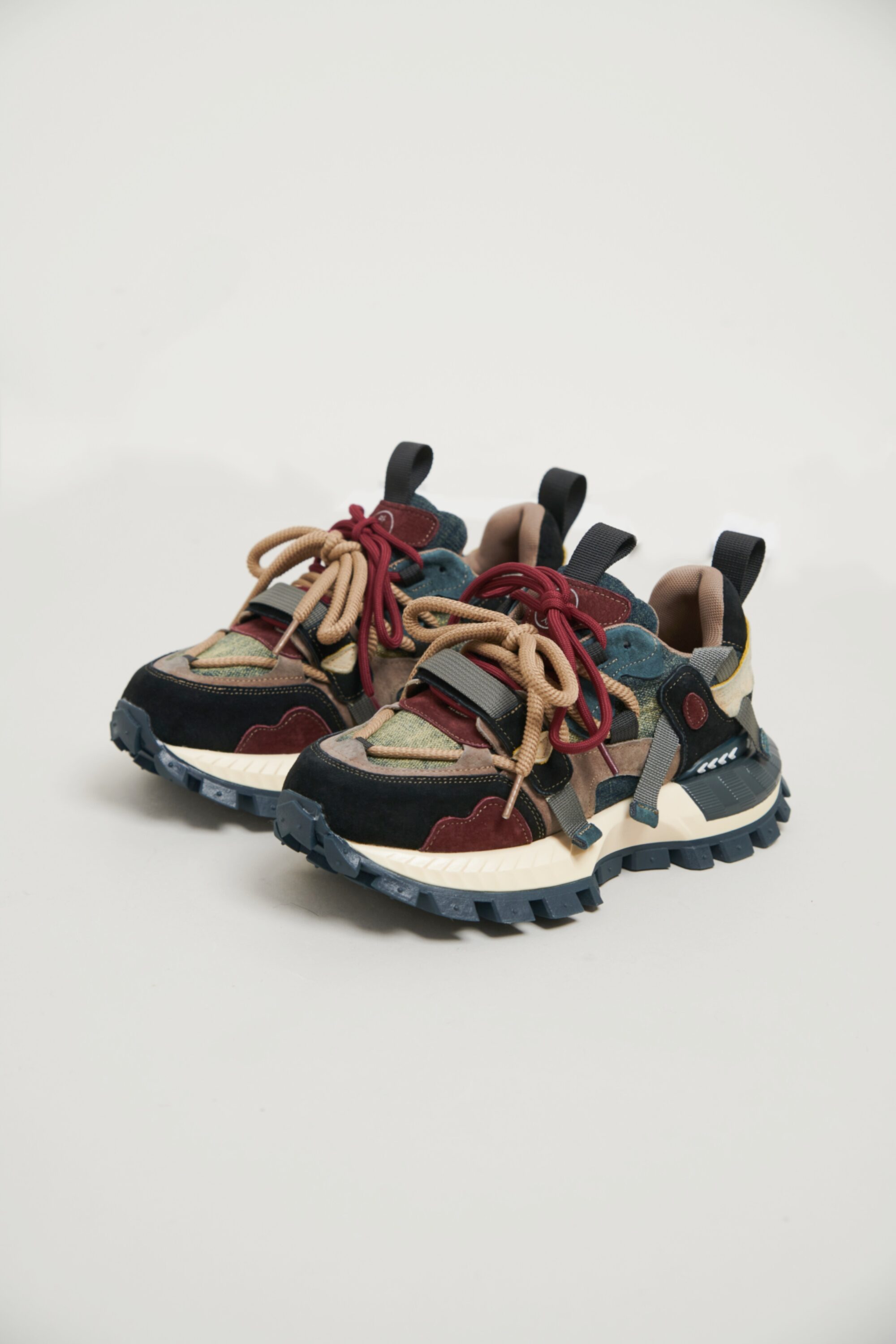 厚底拼色鞋 - 寧靜黛藍, 37 ❤️週週新品 | New|▶十二月份◀ 25AW|1225 • Still Green|精品 | Accessories|鞋類