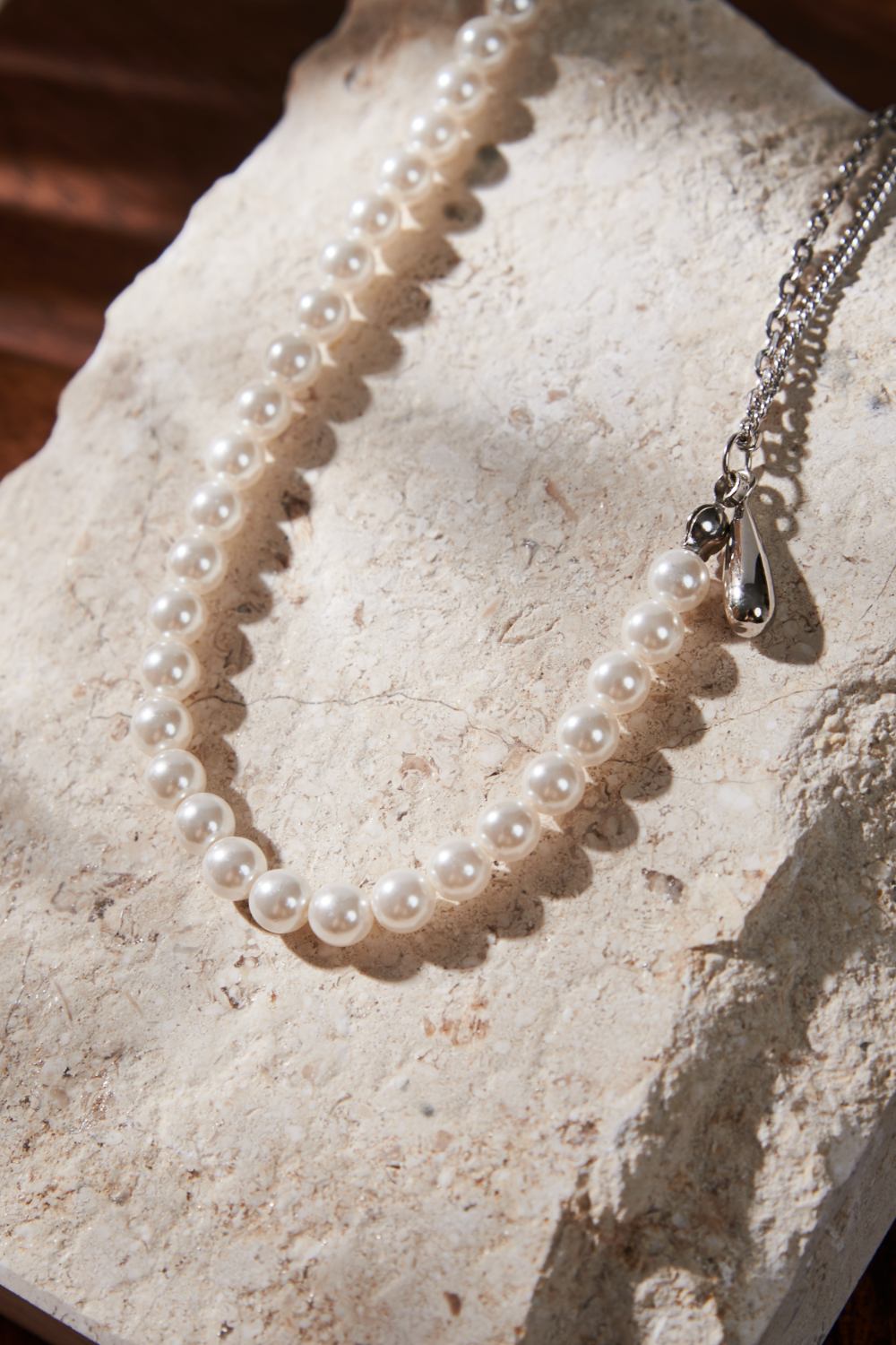 月光珍語水滴鎖骨項鍊 飾品|❤️週週新品 | New|▶四月份◀ 26SS|0409 • Daisy Days|精品 | Accessories