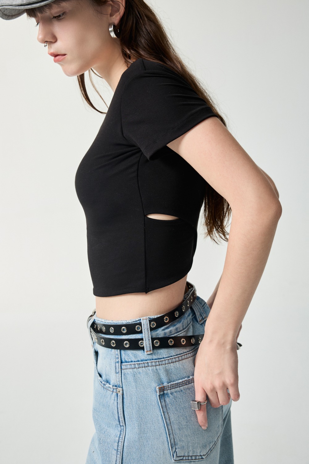 慵懶骨架美背方領BAR TOP ❤️週週新品 | New|▶四月份◀ 26SS|0423 • Quiet form|上著 | Tops|無袖 • 短袖上衣