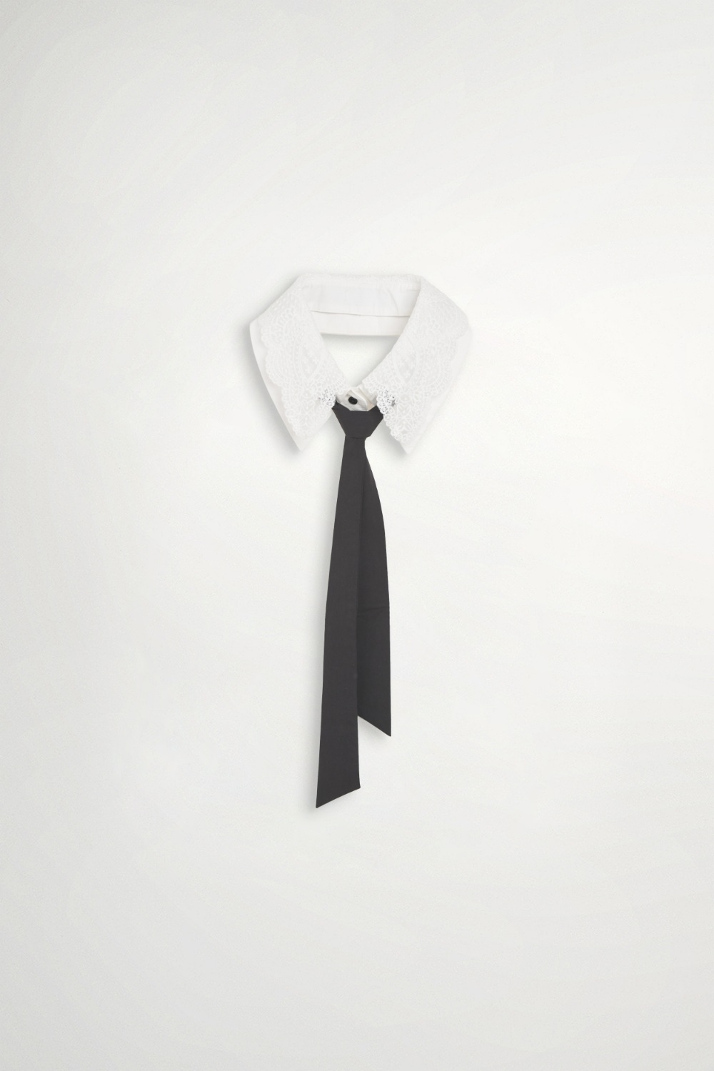 柔美拼接蕾絲假領片(附活動飾帶) ▶十月份◀ 26AW|1001 • Softly Tailored|❤️週週新品 | New