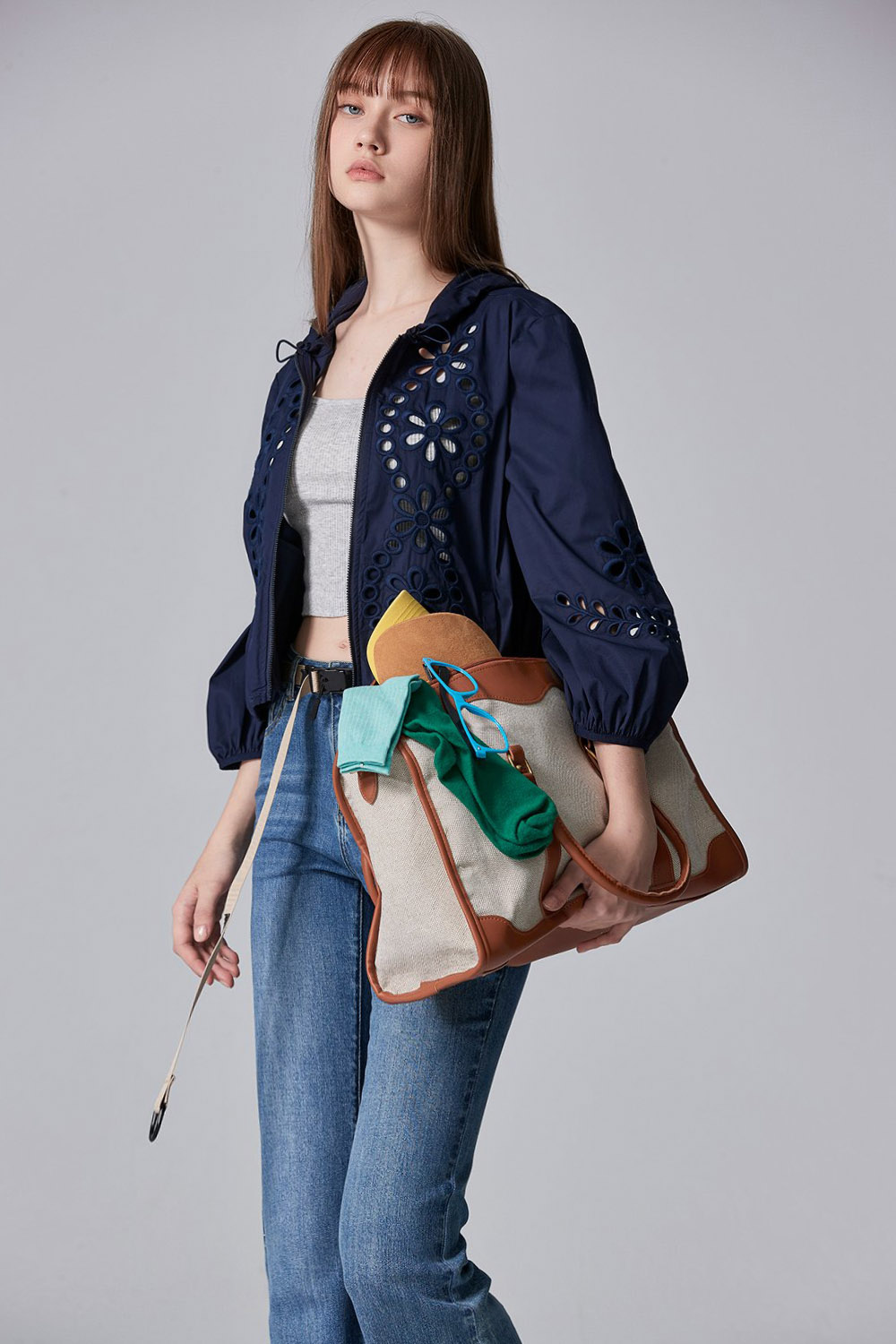 浪漫氣息簍空繡花連帽外套 熱銷補貨|❤️週週新品 | New|外衣 | Outwears|夾克 • 短外套|罩衫