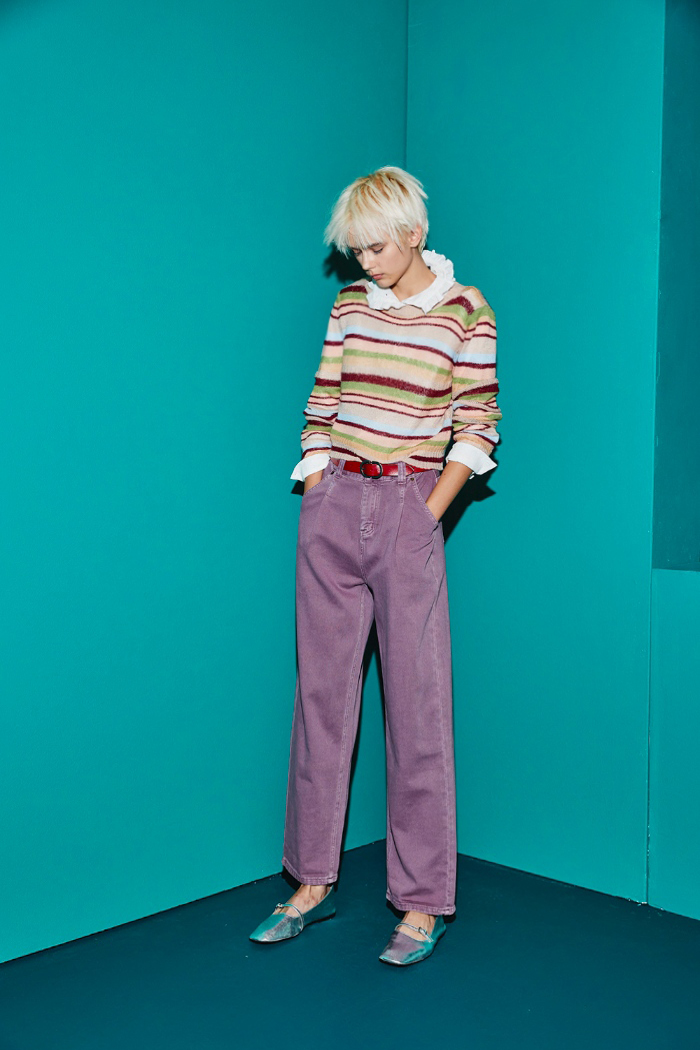 莫內花園短版針織上衣 🔥年末限時 𝐒𝐀𝐋𝐄 買起來!!! 🔥|➤🔥上衣|全館商品|🔥月排行榜 | Hot Item|❤️週週新品 | New|上著 | Tops|五、七分袖 • 長袖上衣|針織 • 毛衣