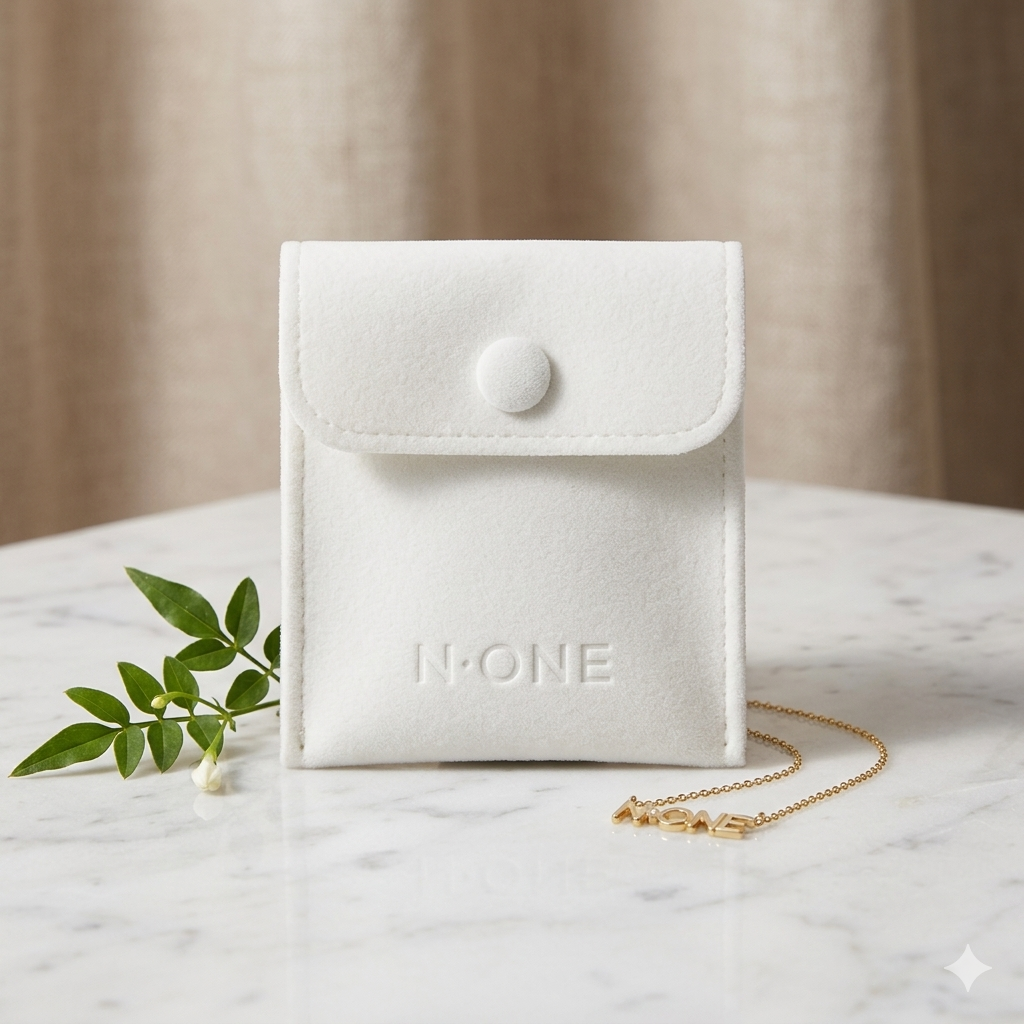 品牌飾品絨布袋 