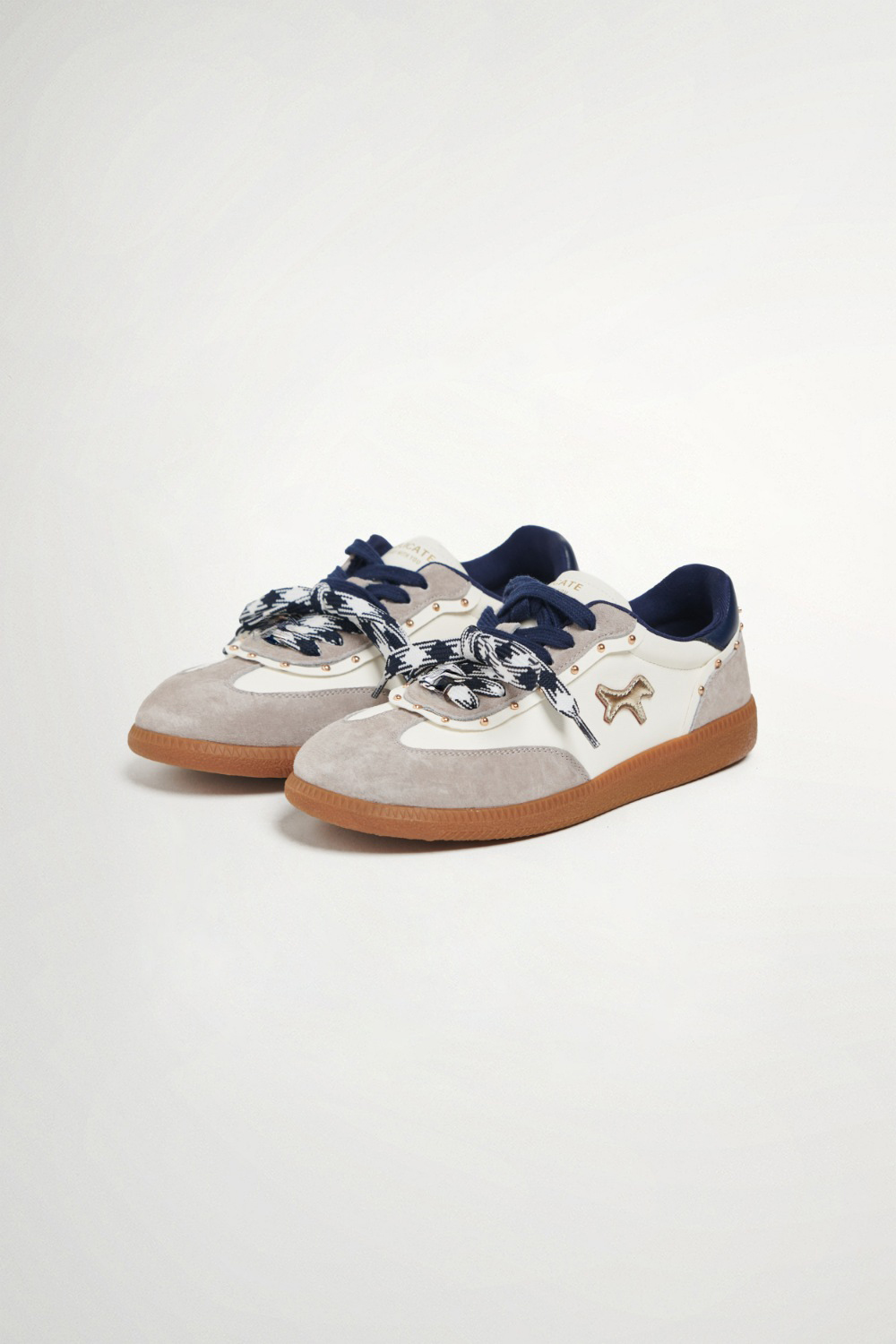 配色綁帶休閒鞋 - 寧靜黛藍, 37 0430 • Warm Light|❤️週週新品 | New|▶四月份◀ 26SS|精品 | Accessories|鞋類