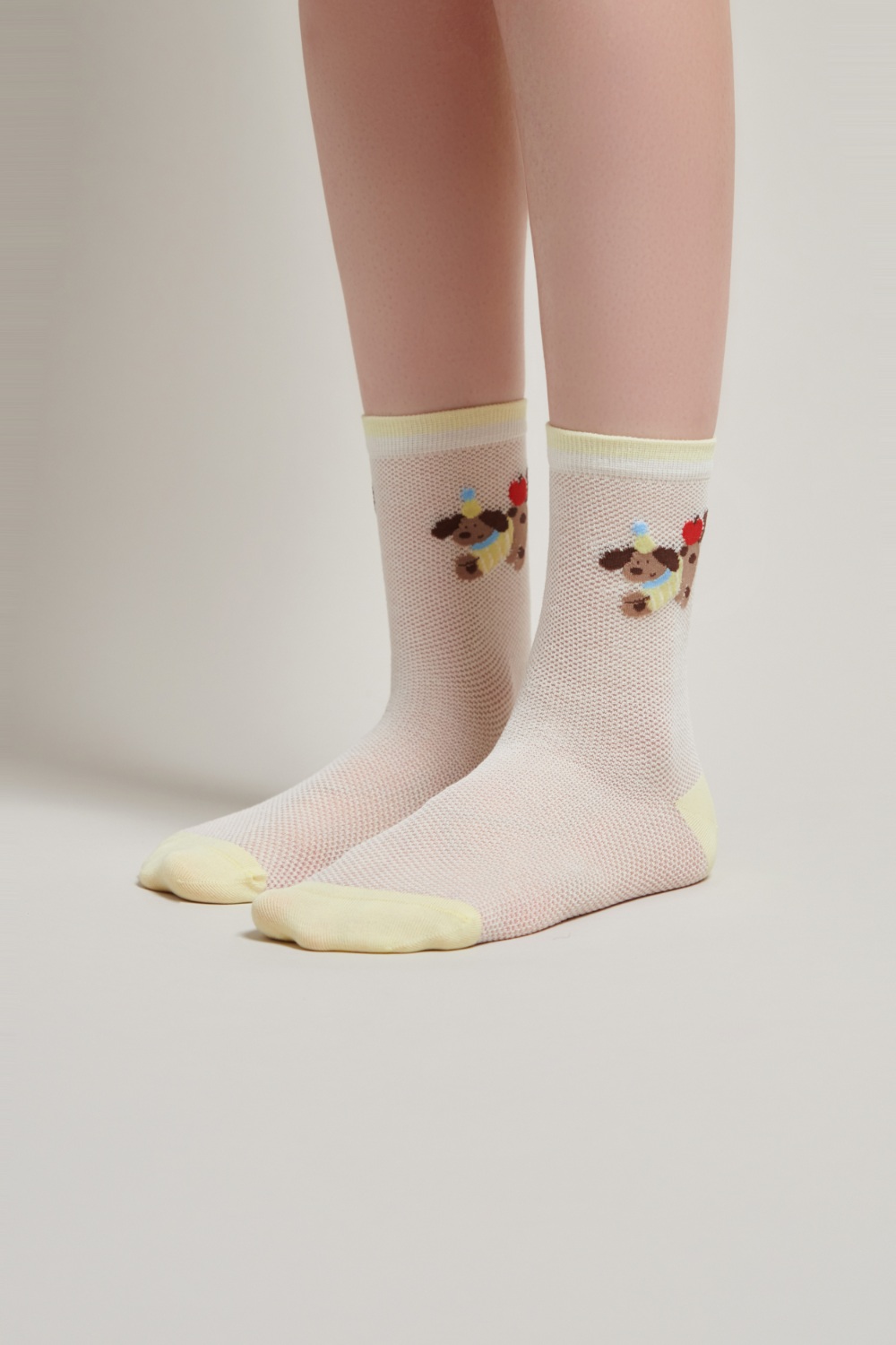 蘋果小狗中筒襪 精品 | Accessories|襪子