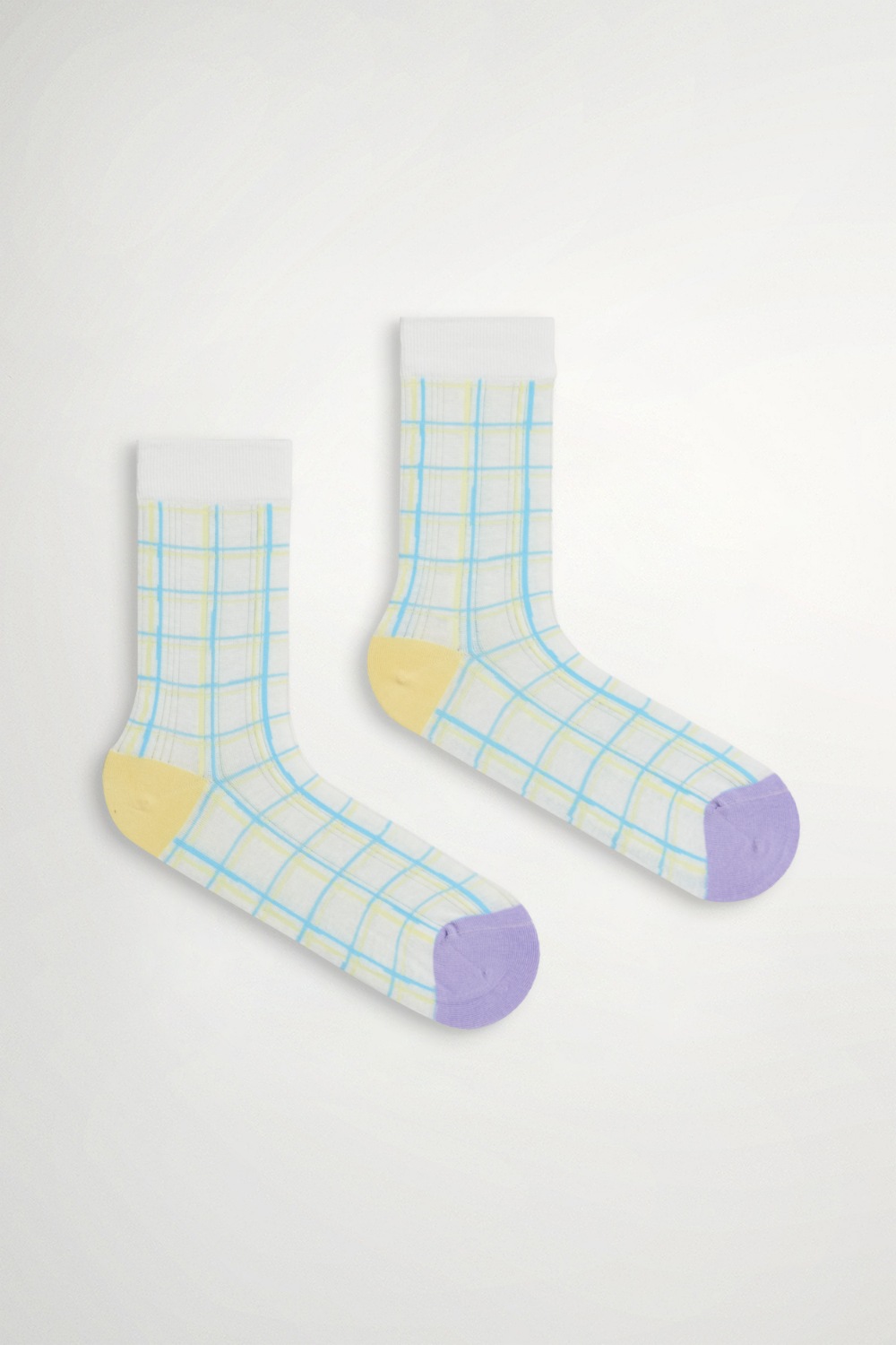 趣味線條配色中筒襪 精品 | Accessories|襪子