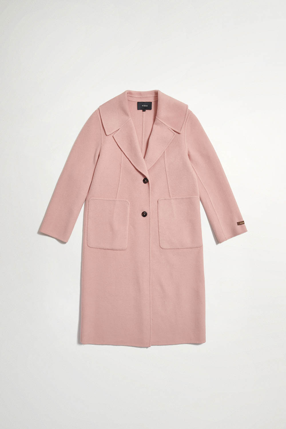 冬日摩洛哥長版大口袋羊毛外套 - 微施粉澤, 36 全館商品|❤️週週新品 | New|外衣 | Outwears|大衣 • 風衣